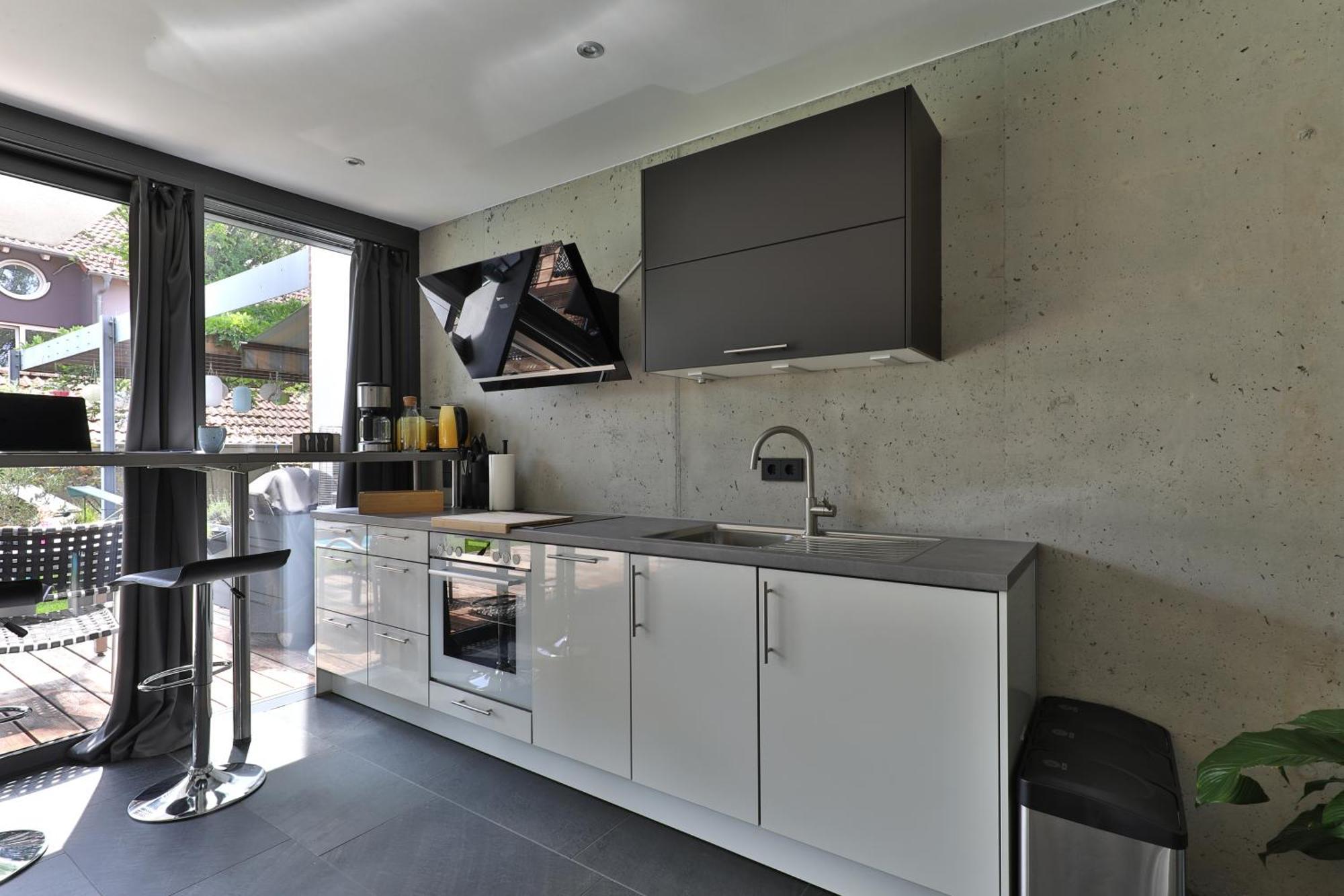 Modernes Studio-Apartment Gersthofen Exterior foto