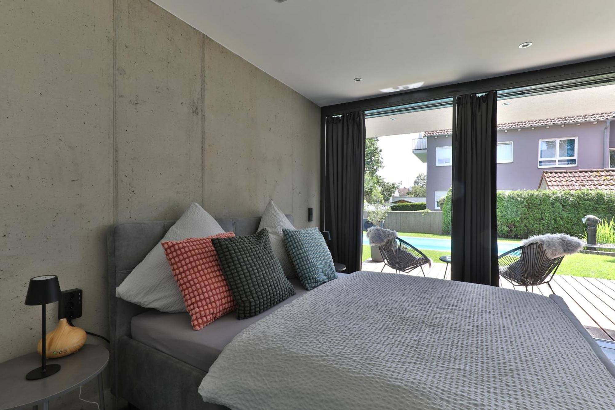 Modernes Studio-Apartment Gersthofen Exterior foto