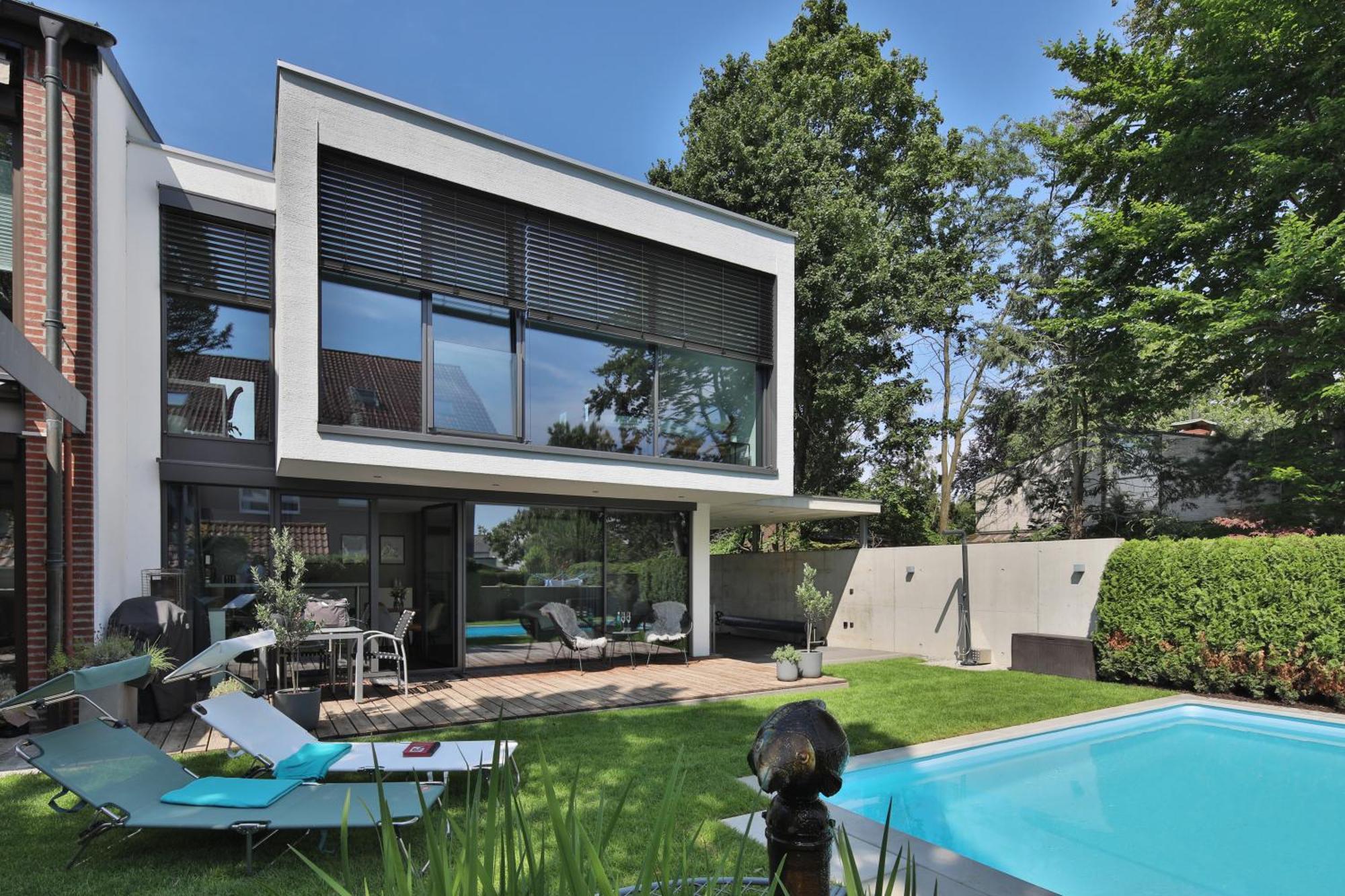 Modernes Studio-Apartment Gersthofen Exterior foto