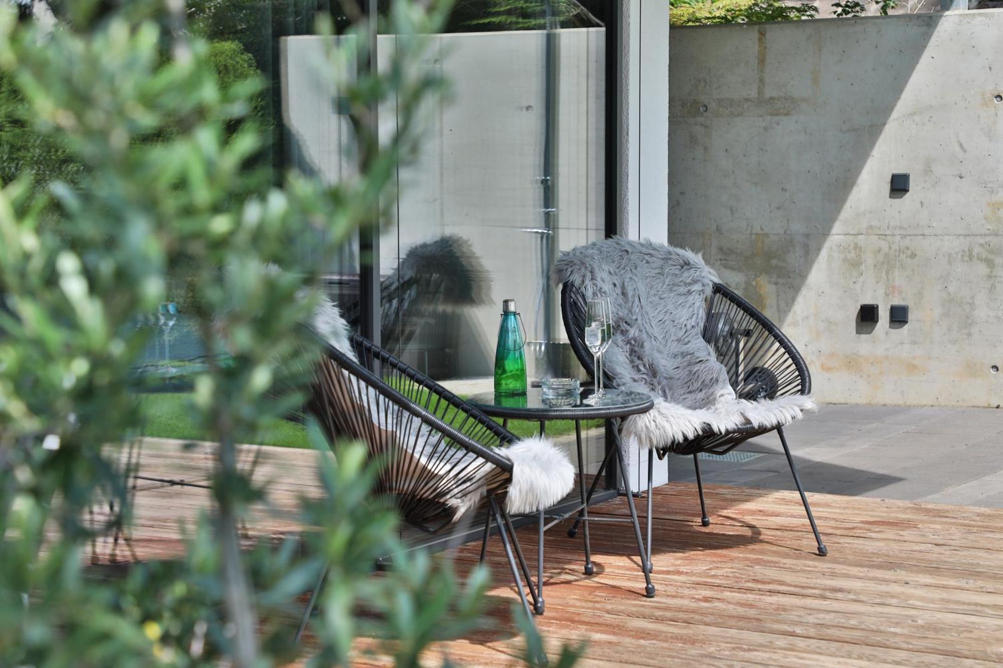 Modernes Studio-Apartment Gersthofen Exterior foto